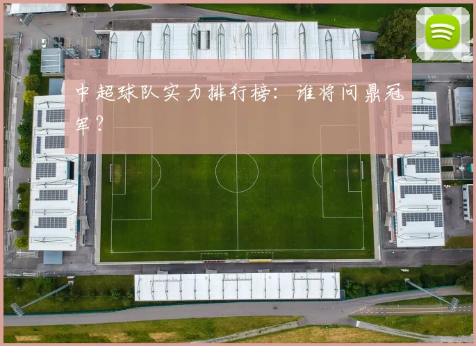 中超球队实力排行榜：谁将问鼎冠军？